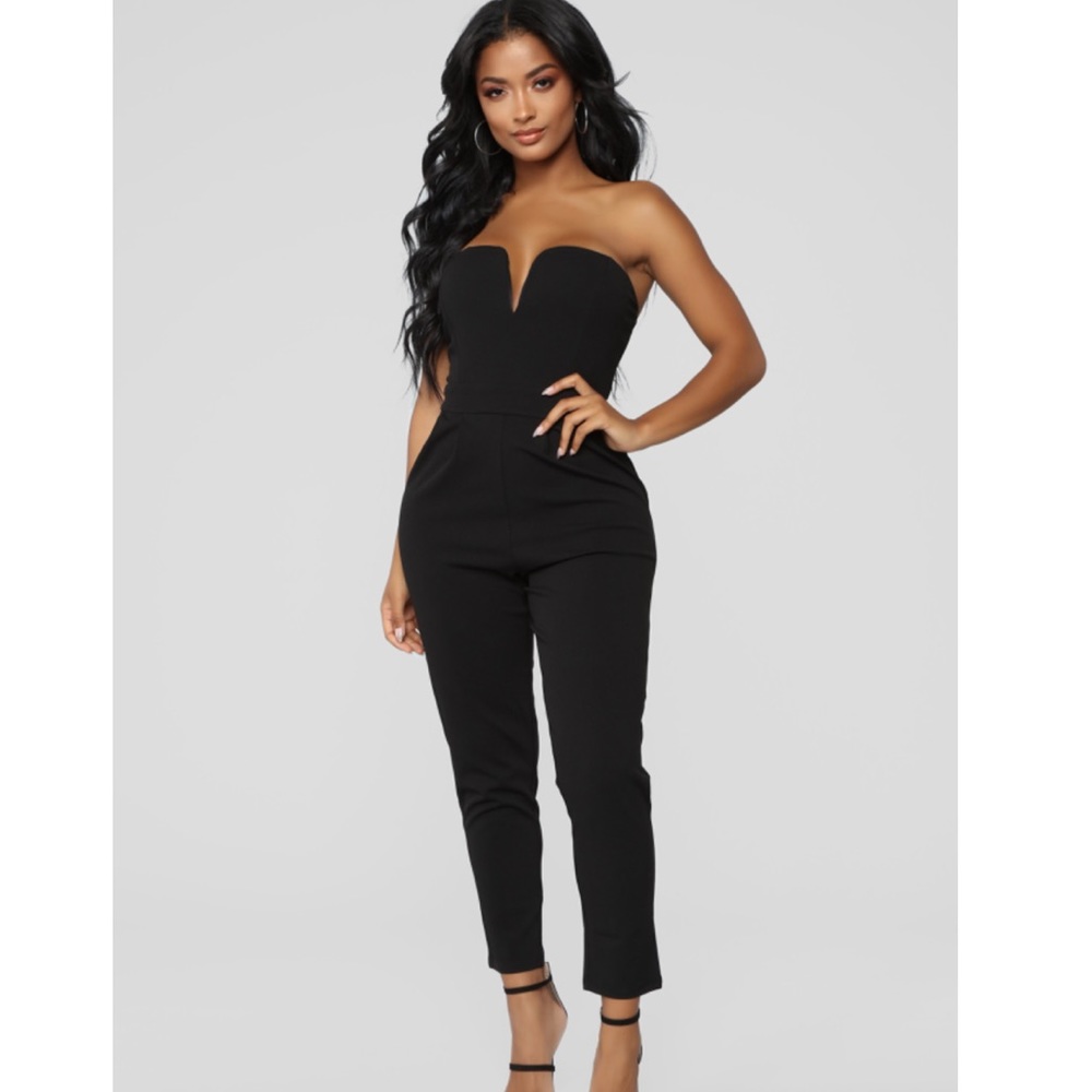 No Ordinary Night Jumpsuit - Black